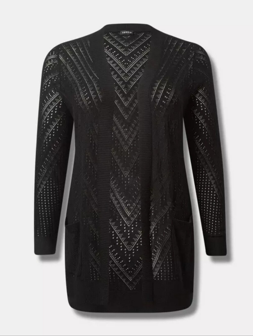 Torrid Pointelle Cardigan